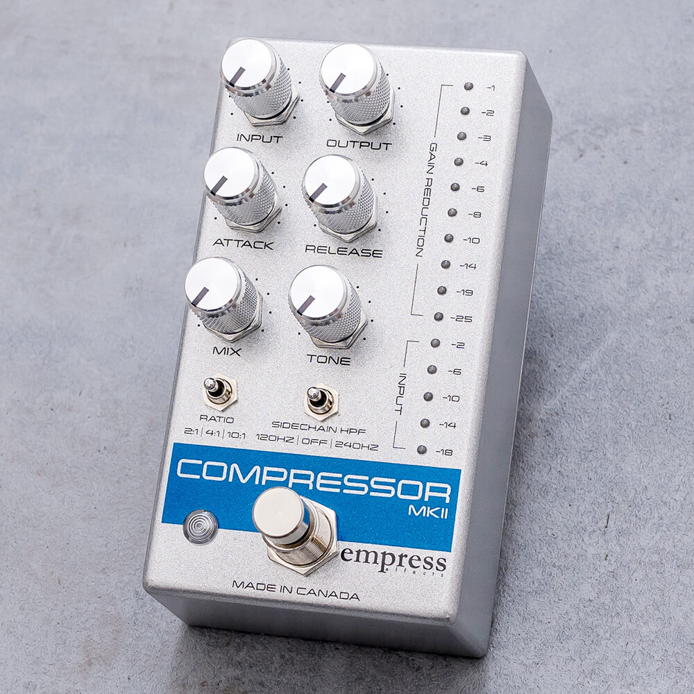 Empress Effects Compressor MKII Silver｜ミュージックランドKEY
