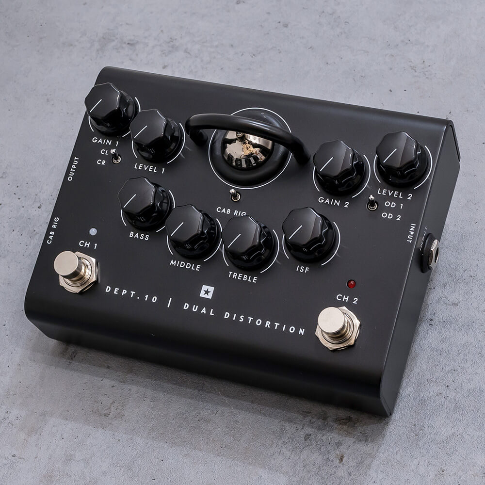 真空管の歪 Blackstar DEPT.10 DUAL DRIVE BLACKSTAR ( ブラックスター