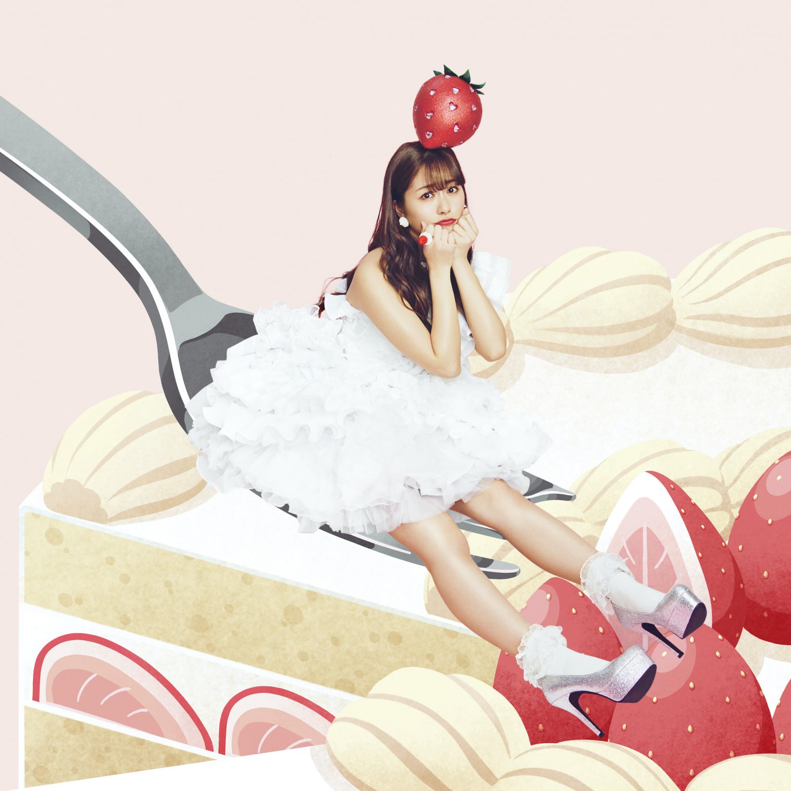 ももクロももいろクローバー佐々木彩夏あーりんポスターサイン直筆B2