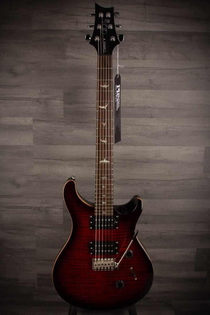 PRS SE Custom 24 Fire Red Burst Guitar | Buy at MusicStreet