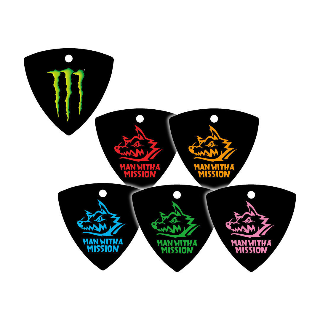 MAN WITH A MISSION ジャンケンジョニー15周年 ピック本人仕様 MAN