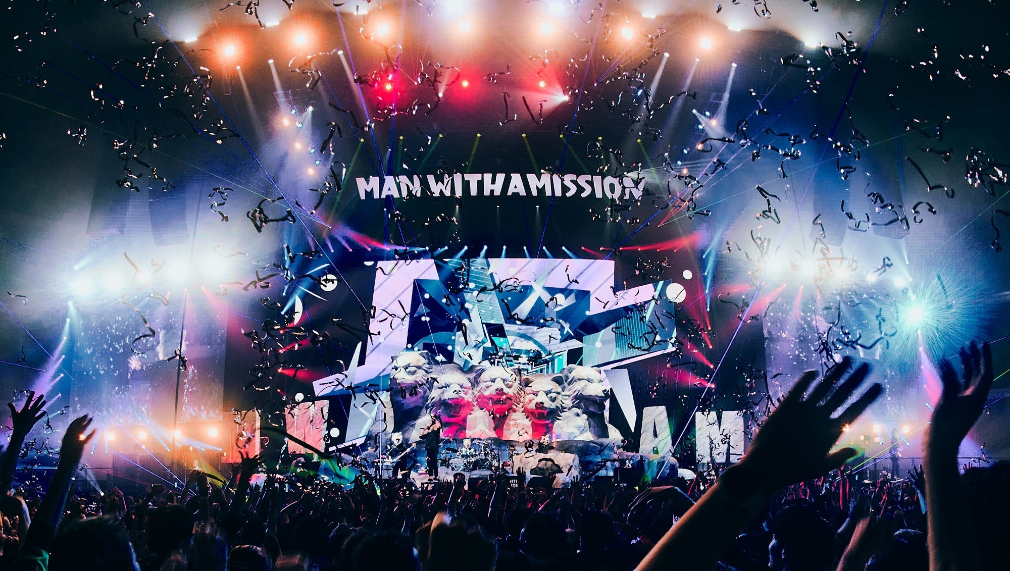 MAN WITH A MISSION最新ライブ映像が7月29日(火)発売決定＆発売日当日