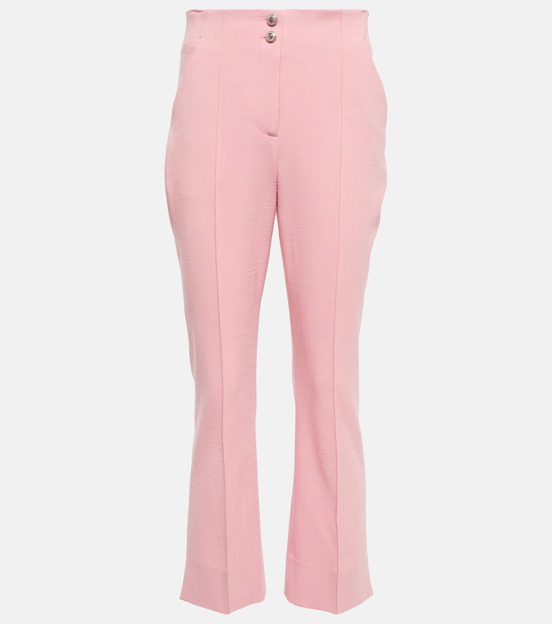 Kean high-rise pants in pink - Veronica Beard | Mytheresa