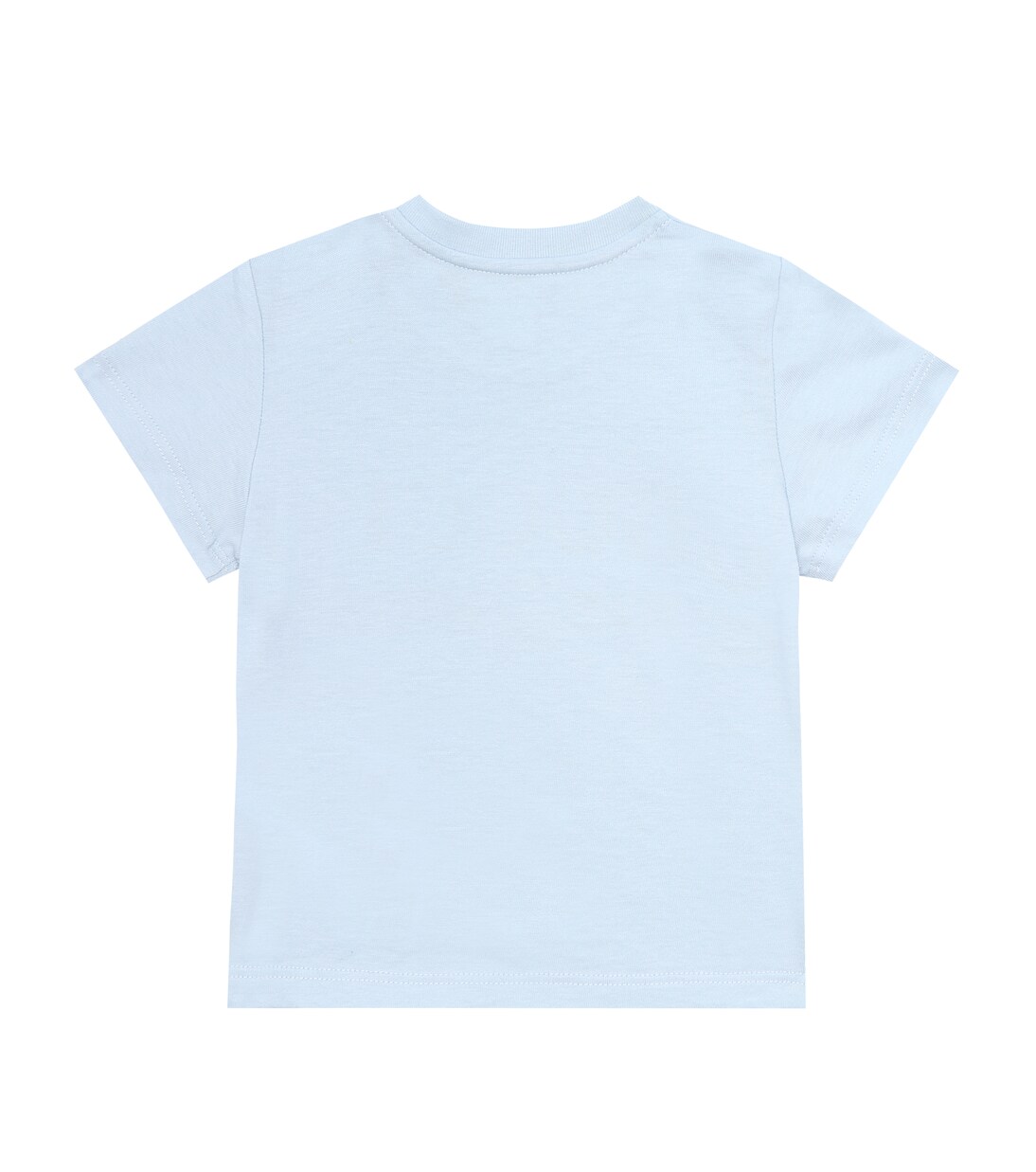 Baby logo cotton T-shirt in blue - Gucci Kids | Mytheresa