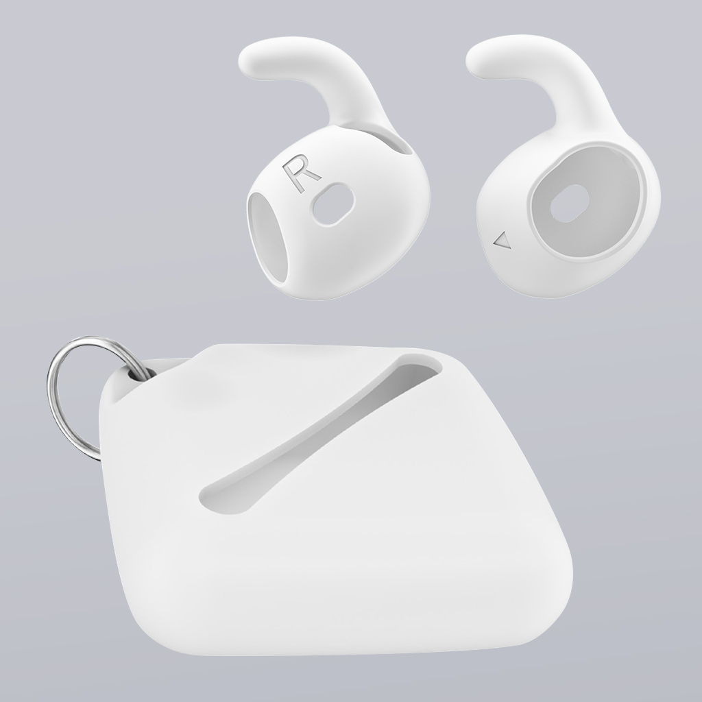 KeyBudz AirPods Pro 3 / AirPods 4 専用 イヤーフック EarBuddyz