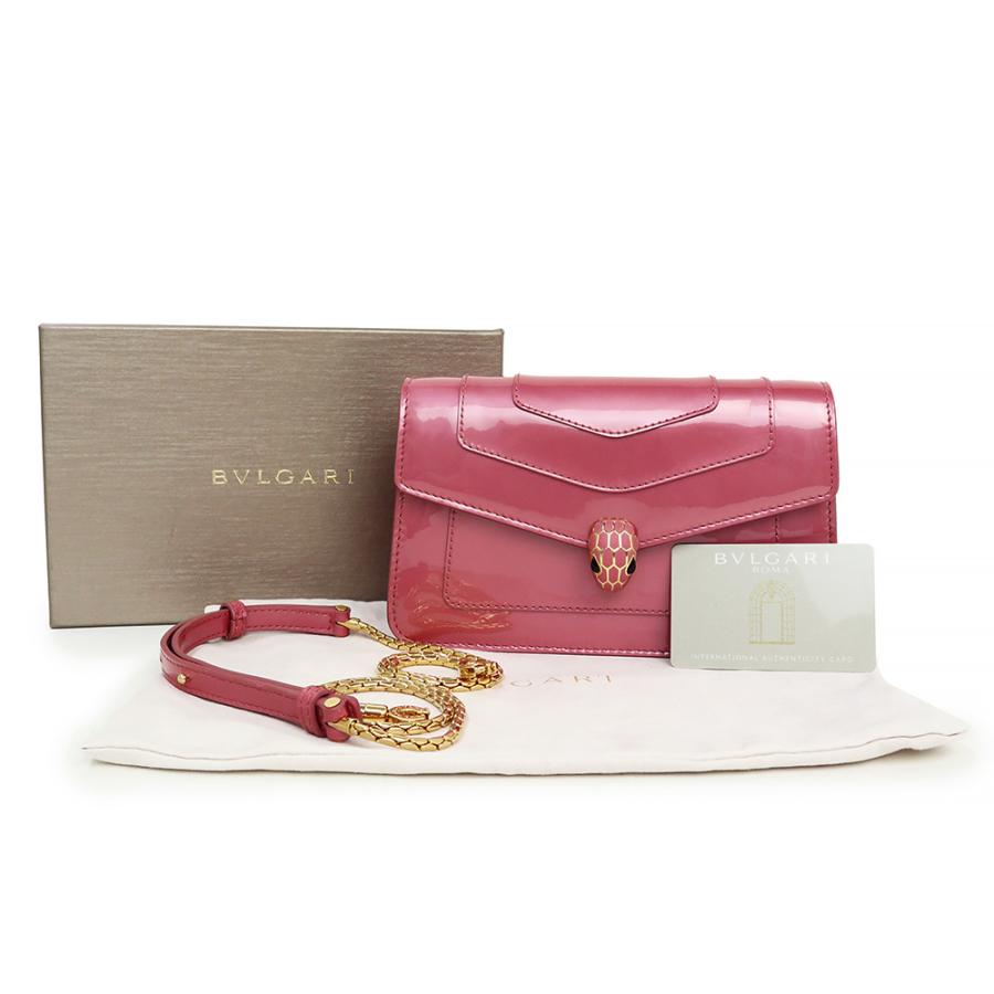 ブルガリ BVLGARI セルペンティ フォーエバー チェーンショルダー