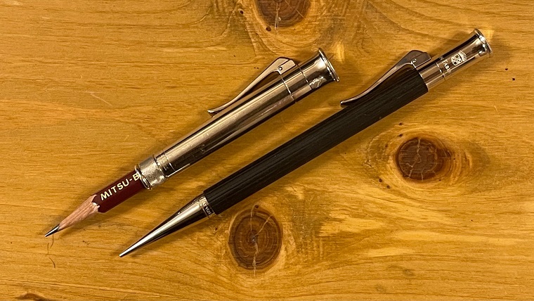 ファーバーカステル伯爵コレクションの使い心地（シャープペンシル編