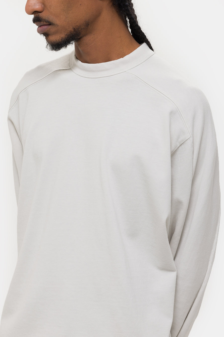 Heavy LS Tee in White