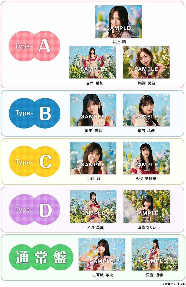 乃木坂46 36thシングル「チートデイ」セブンネットショッピング限定