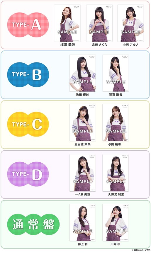 37thシングル「歩道橋」セブンネットショッピング限定特典 生写真の