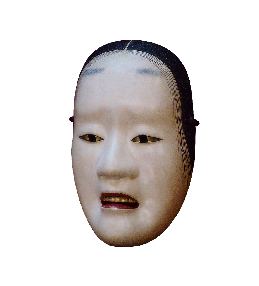 能面 泥眼（でいがん）（1）・Deigan-1 | 能面師 樋口玄正能面ギャラリー