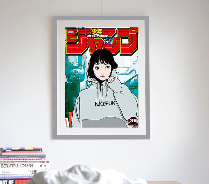 backsideworks ポスター サイン入りポスター backsideworks サイン入