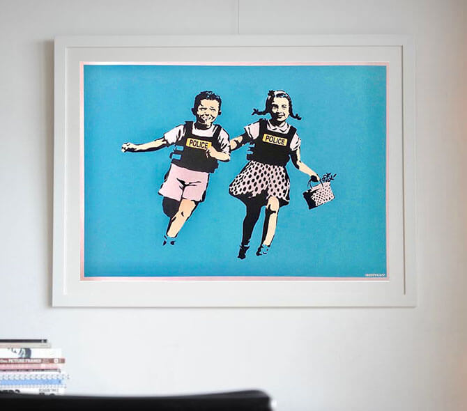 Dropp当選 BANKSY Napalm WCPリプロダクション