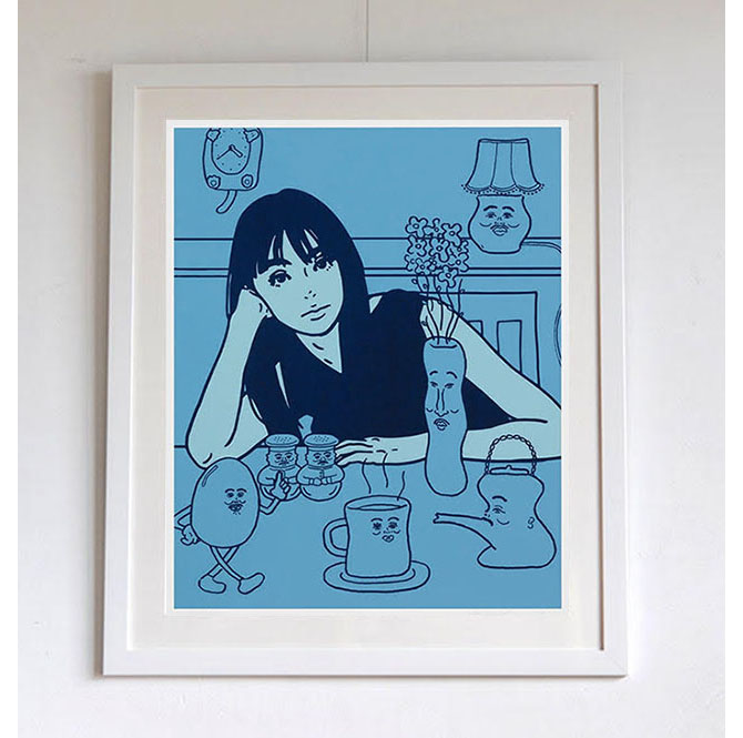 KYNE & Noncheleee untitled 2024 シルクスクリーン