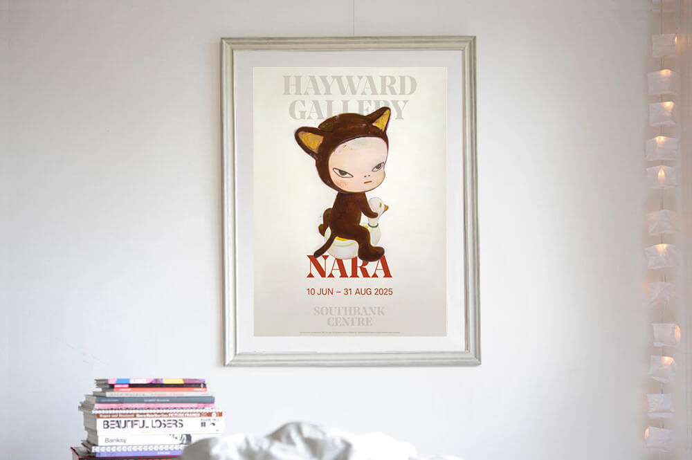 枚数限定販売品 シリアルNo入り 奈良美智ポスター 枚数限定販売品