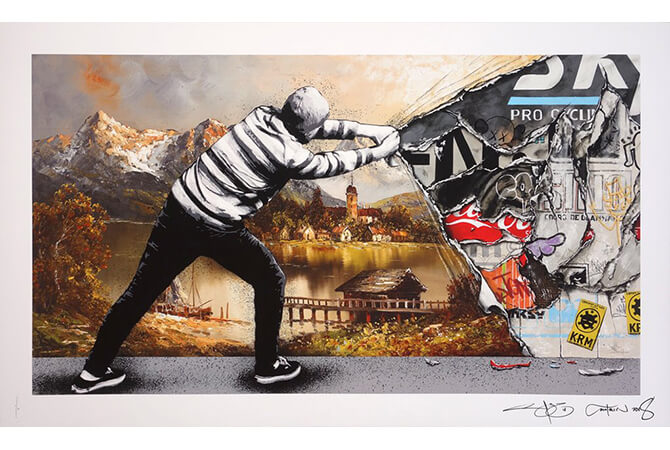 Martin Whatson マーティンワトソン Banksy Dolk Ly