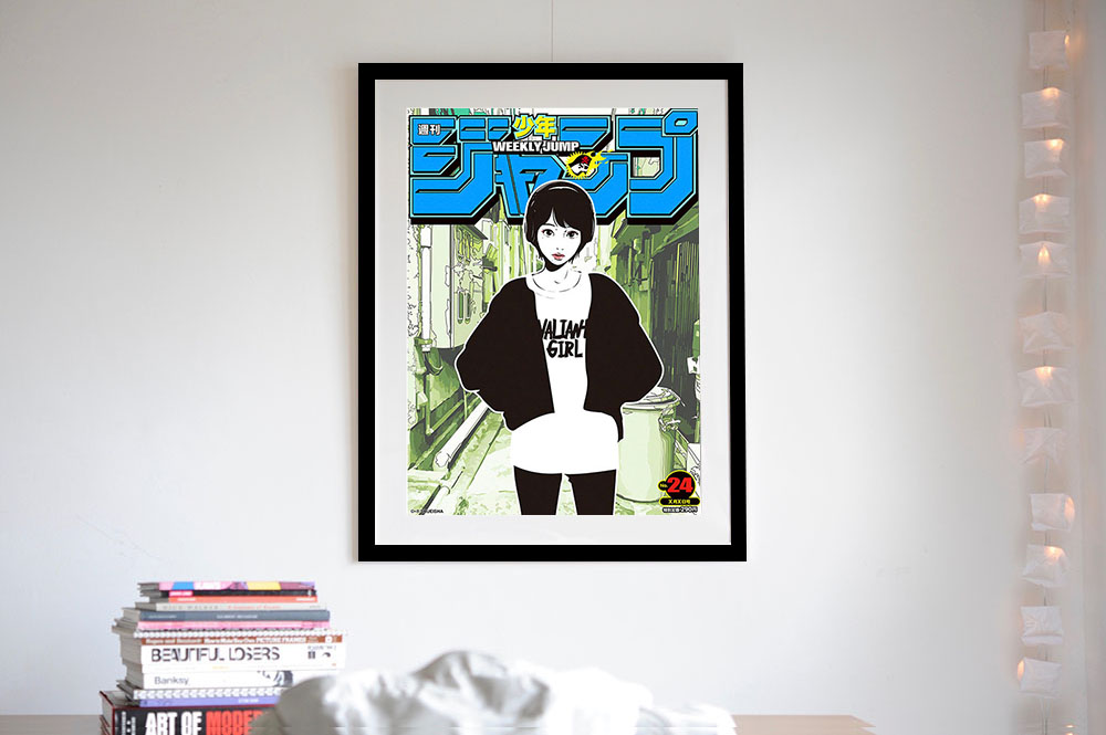 backside works. サイン入りセット