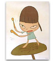 奈良美智の1000枚限定オフセットリトグラフポスターがご購入いただけ