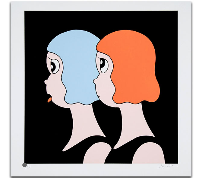 JUN OSON/ジュン・オソン(HEROES)キャンバス スクリーンプリント JUN