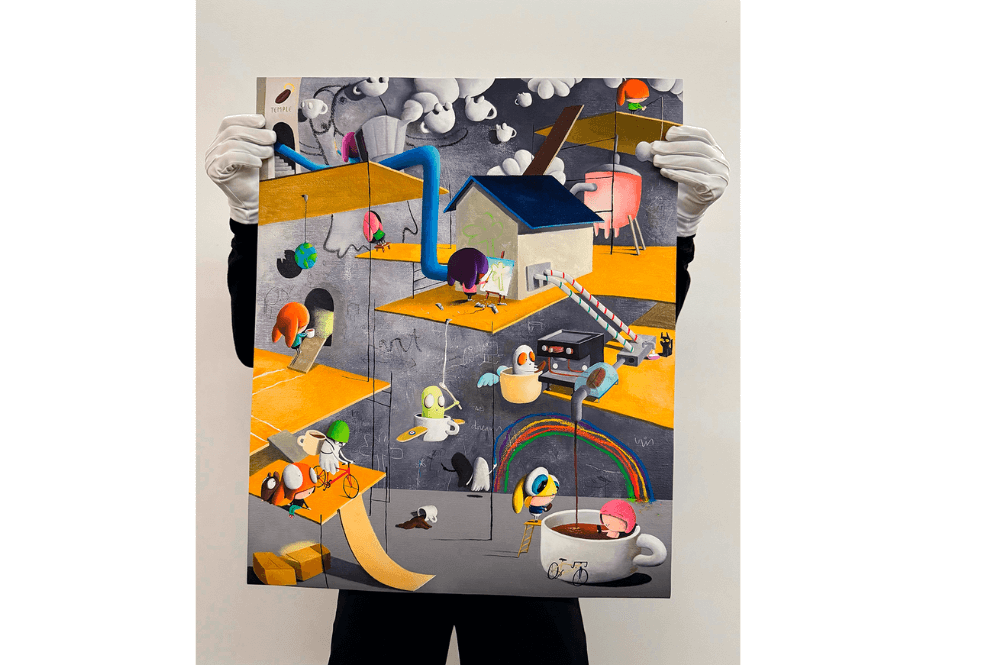 edgar plans 直筆ドローイング エドガープランズツ 真作 希少 edgar