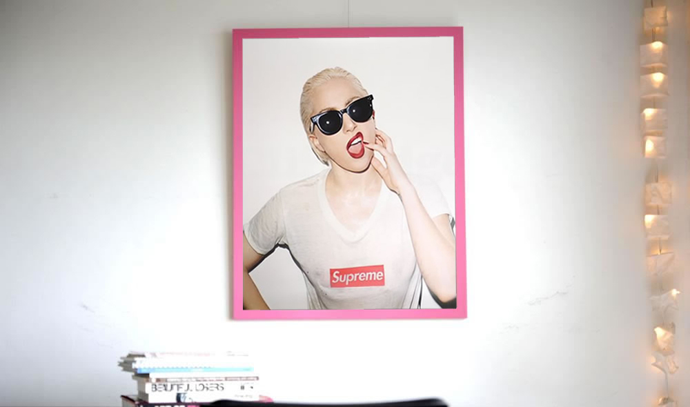シュプリーム ケイトモスポスター Supreme ケイトモス（Lady Gaga）の