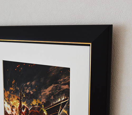 イベント記念 甲鉄城のカバネリ キャラファイングラフ イラスト1 壁掛け 絵