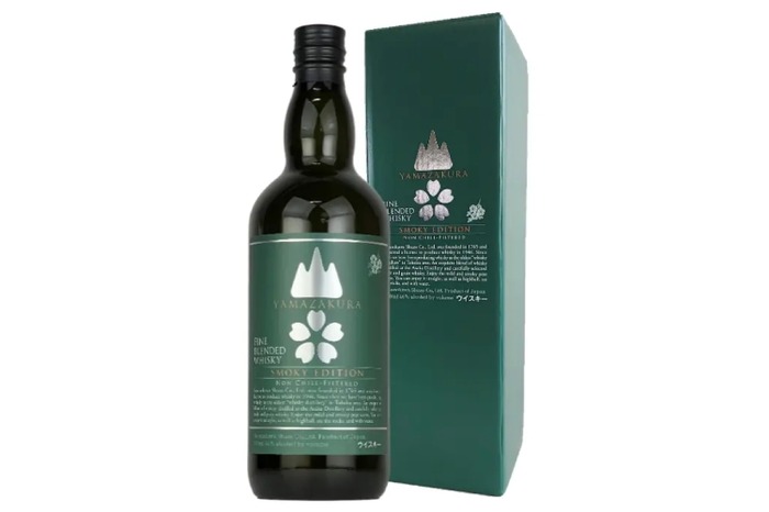 限定品「ブレンデッドウイスキー山桜 スモーキーエディション」発売