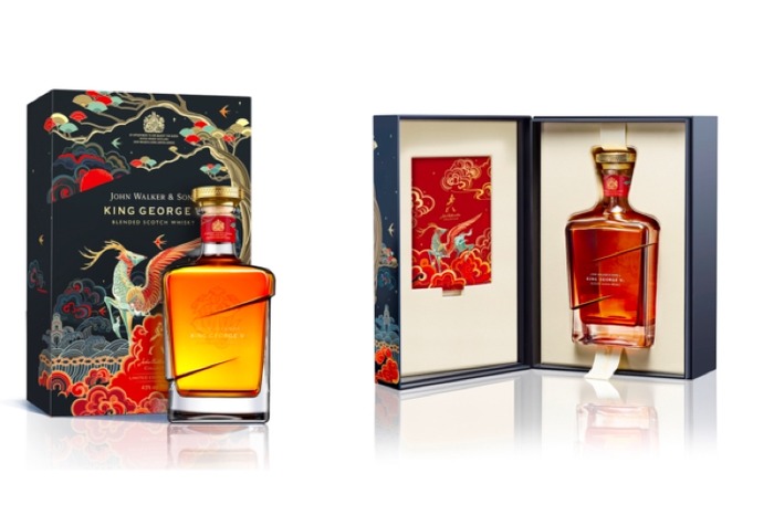 ジョン・ウォーカー＆サンズ キングジョージ5世 ニューイヤーボトル