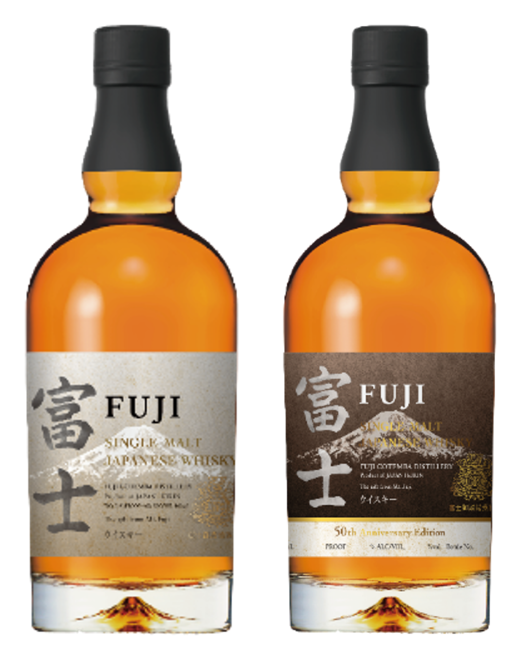 SINGLE GRAIN Japanese Whiskey FUJI 50th
