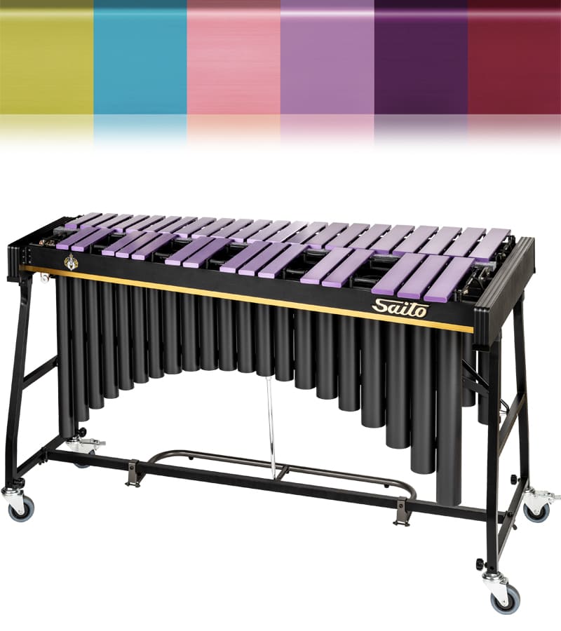 Saito マリンバ 4オクターブ 49鍵（カバー・マレット付） Saito