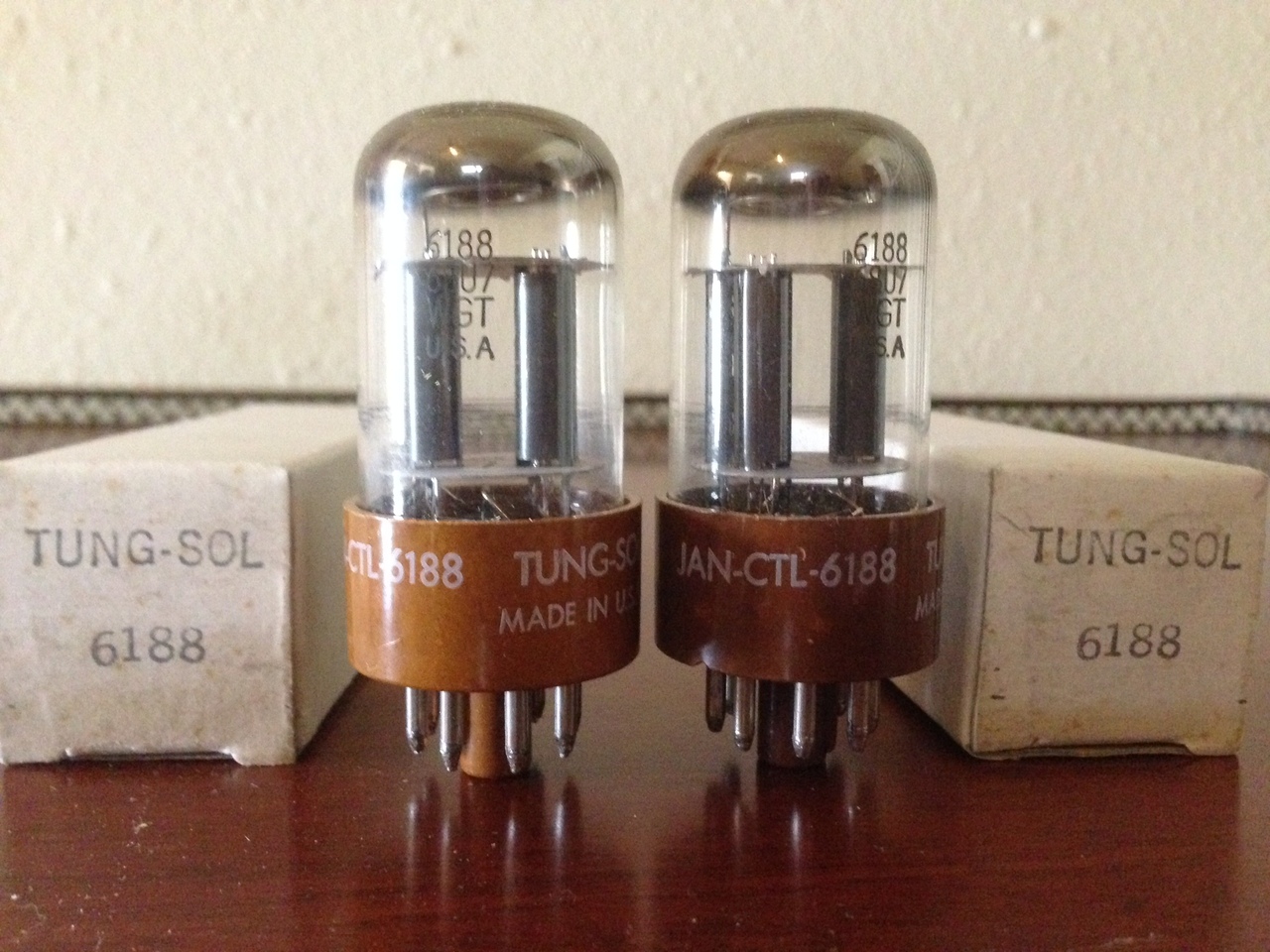 6188/6SU7 WGT SYLVANIA. 真空管 1本