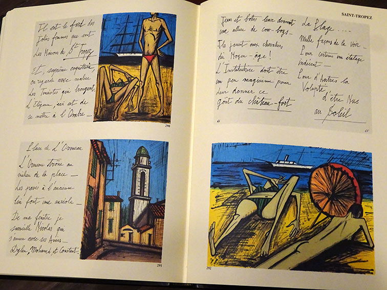BERNARD BUFFET ベルナールビュフェ リトグラフ集 作品集 貴重