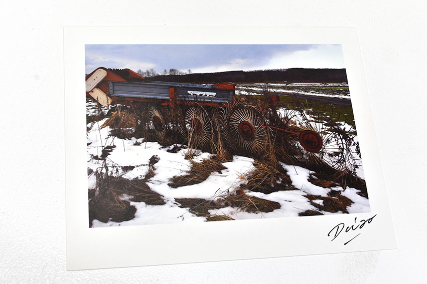 森山大道 オリジナルプリント 東日本大震災支援プロジェクト モノクロ