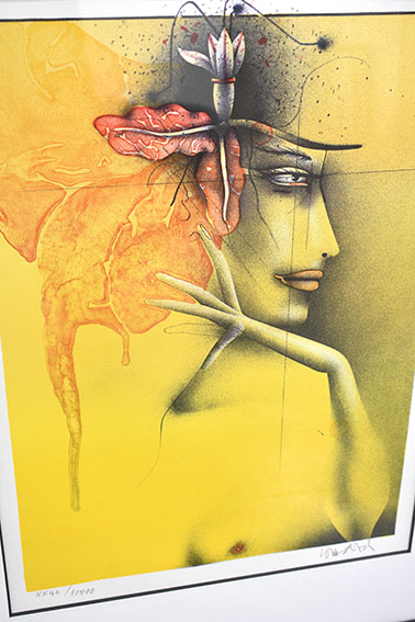 ポール・ヴンダーリッヒ版画額「作品」 | Natsume Books