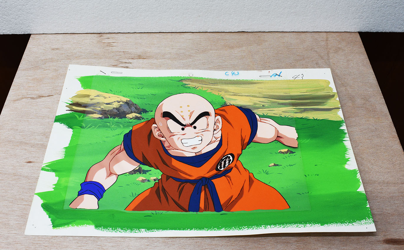 ドラゴンボール アニメーションセル クリリン 孫悟空 ドラゴンボール