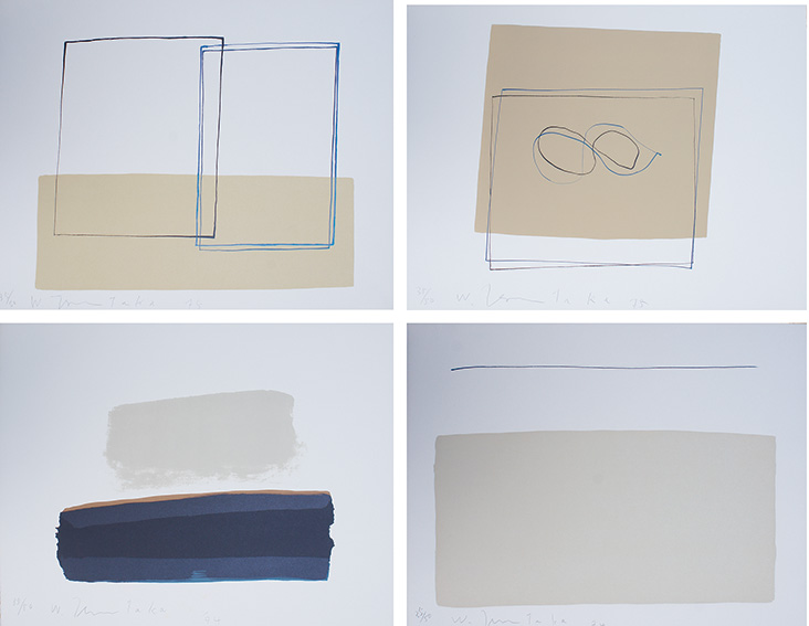 津高和一石版画集限定50部 無の空間 津高和一石版画集限定50部 無の