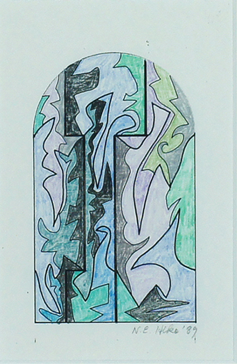 彦坂尚嘉画額「作品」 | Natsume Books