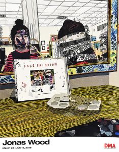 Jonas Wood / ジョナス・ウッド ポスター額「Interiors and Landscapes