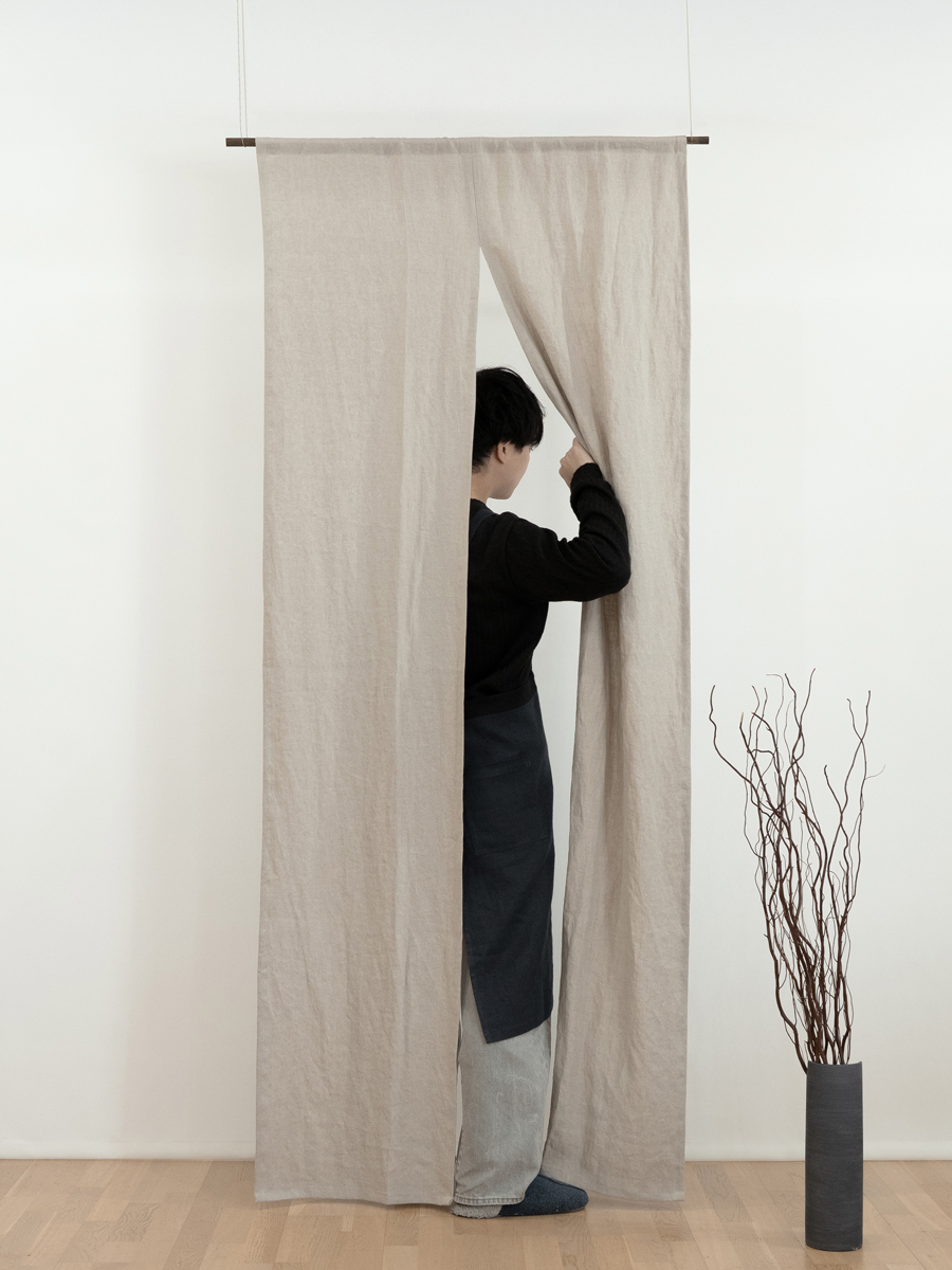 natsusobiku online store - AC25 麻のれん - 日本製リネンのオーダー