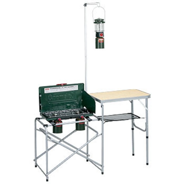 コールマン キッチン&コンロ（2バーナー）セット