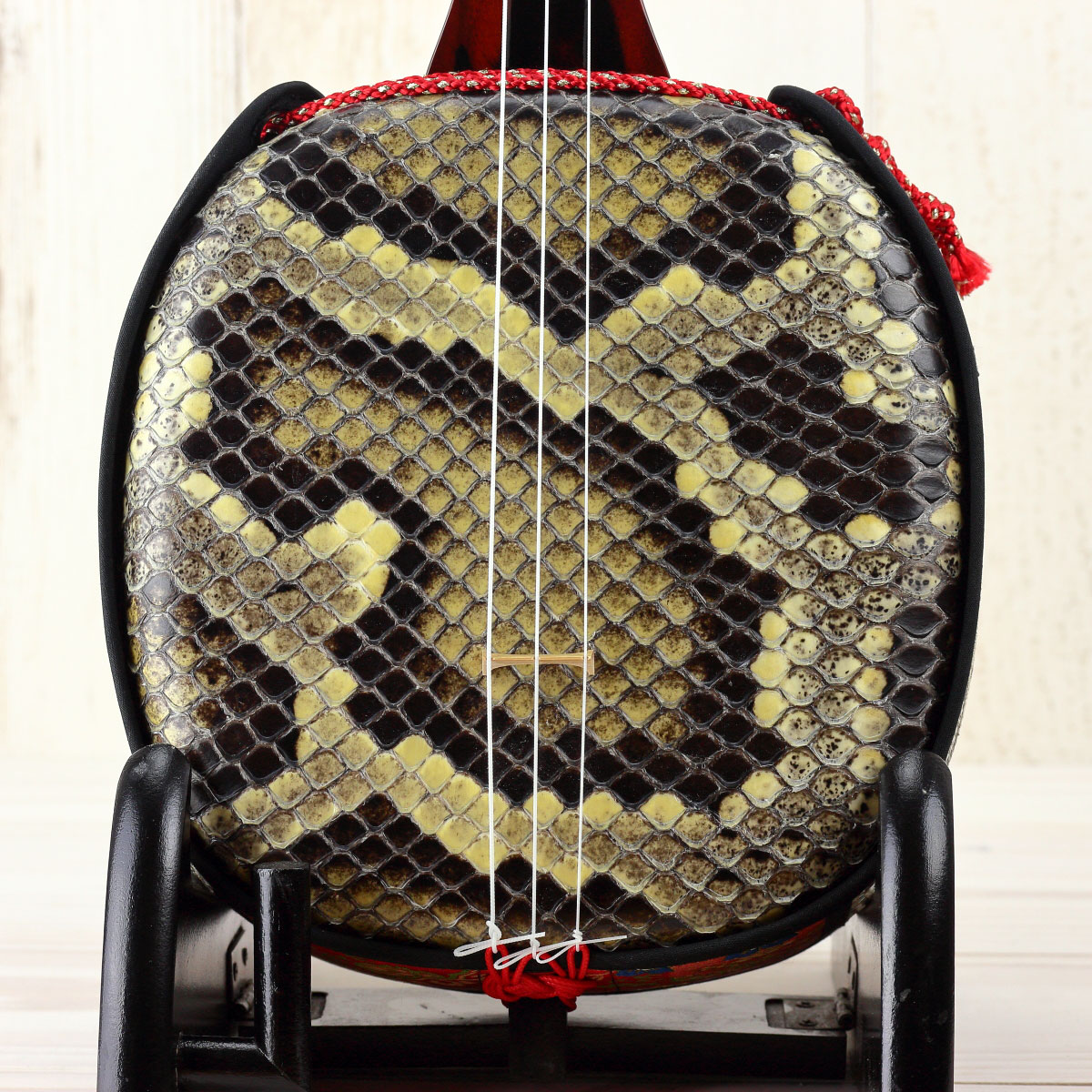 沖縄 三味線 本蛇皮