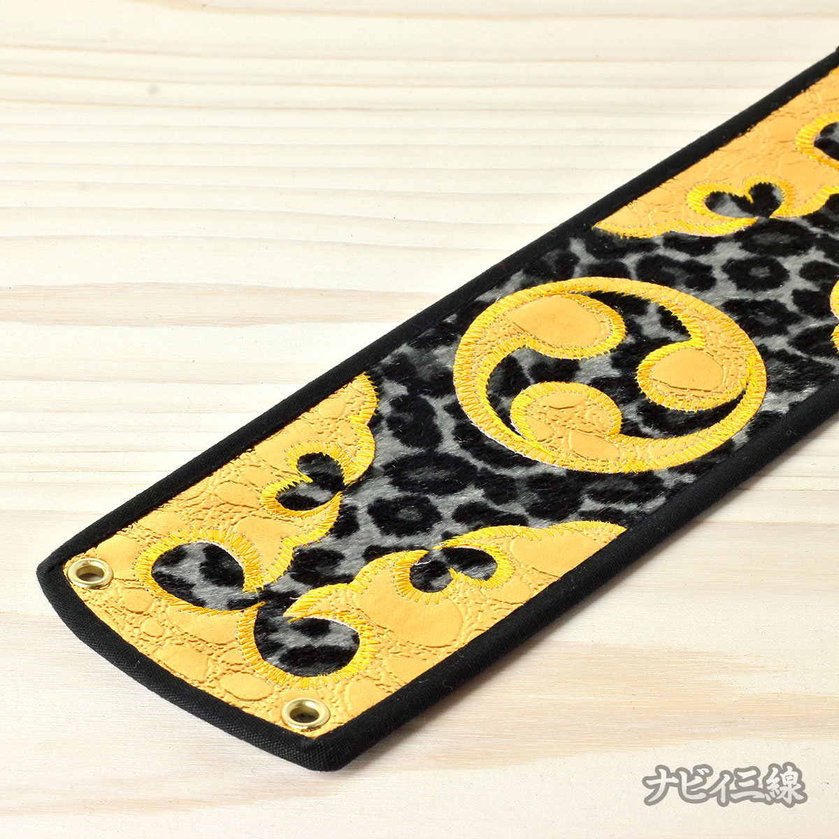 ティーガー左御紋・ヒョウ柄グレー｜左御紋・ヒョウ柄グレーの