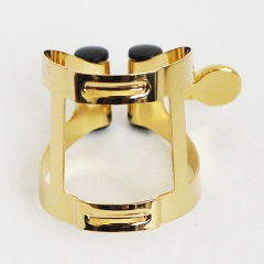 バンドレン B♭クラリネットリガチャー＆キャップM/O ゴールド LC51GP