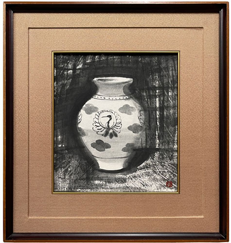 杉本健吉 壺/掛け軸(Hanging scrolls) 絵画の買取 販売 鑑定/長良川画廊