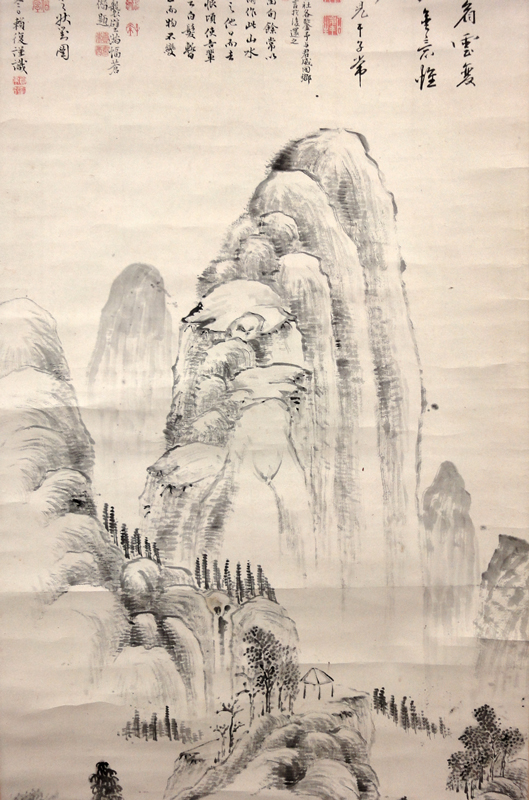 頼山陽 山水図/Web書画ミュージアム