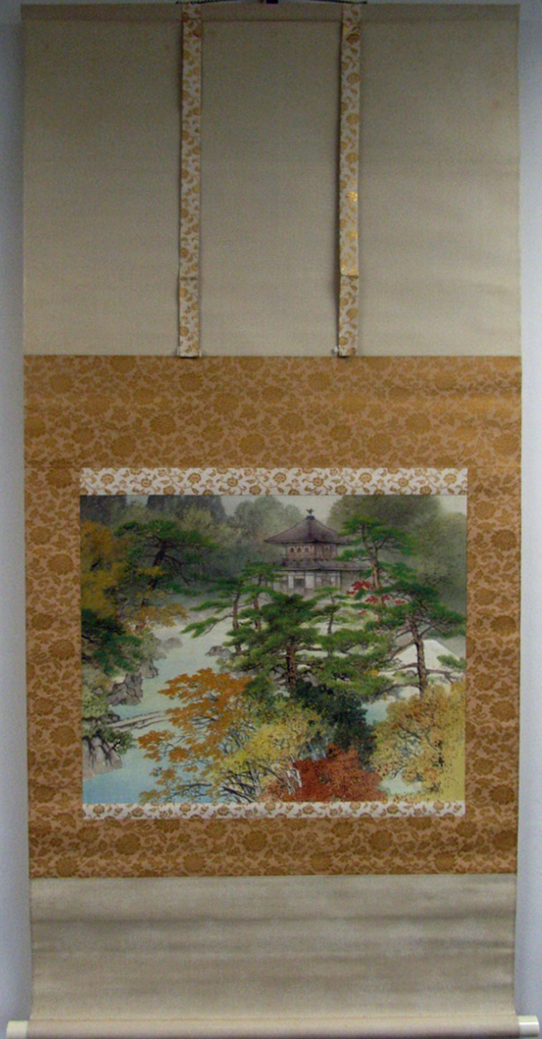 川島梅関 月待山秋色/Web書画ミュージアム/長良川画廊