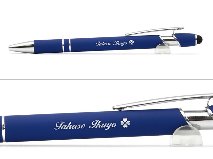 ノベルティや記念品に人気のレーザー彫刻名入れボールペン｜タッチペン