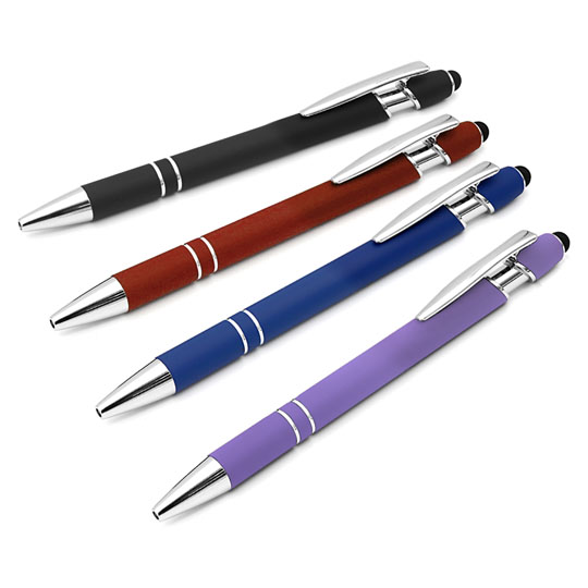 ノベルティや記念品に人気の名入れボールペン｜タッチペン付き