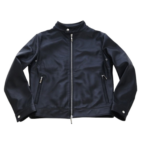 SILENCE サイレンス [秋冬] シングルライダースジャケット ブルゾン