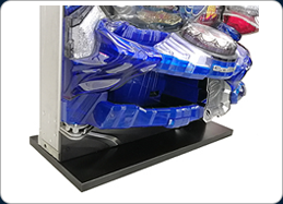 平和 CR百花繚乱 サムライガールズM5AX【LED不問 枠色指定不可 中古